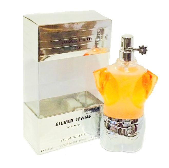 Silver Jeans Cologne by Jacques Philippe 3.3oz Eau De Toilette spray for Men
